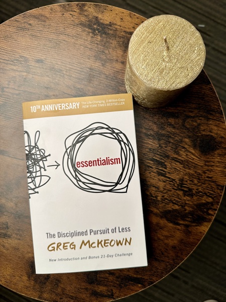 Essentialism book cover